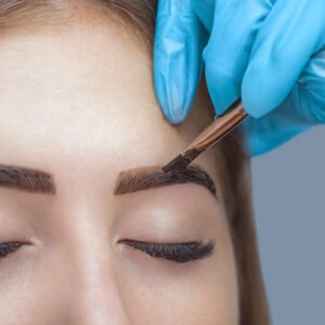 Eyebrow and lash tint